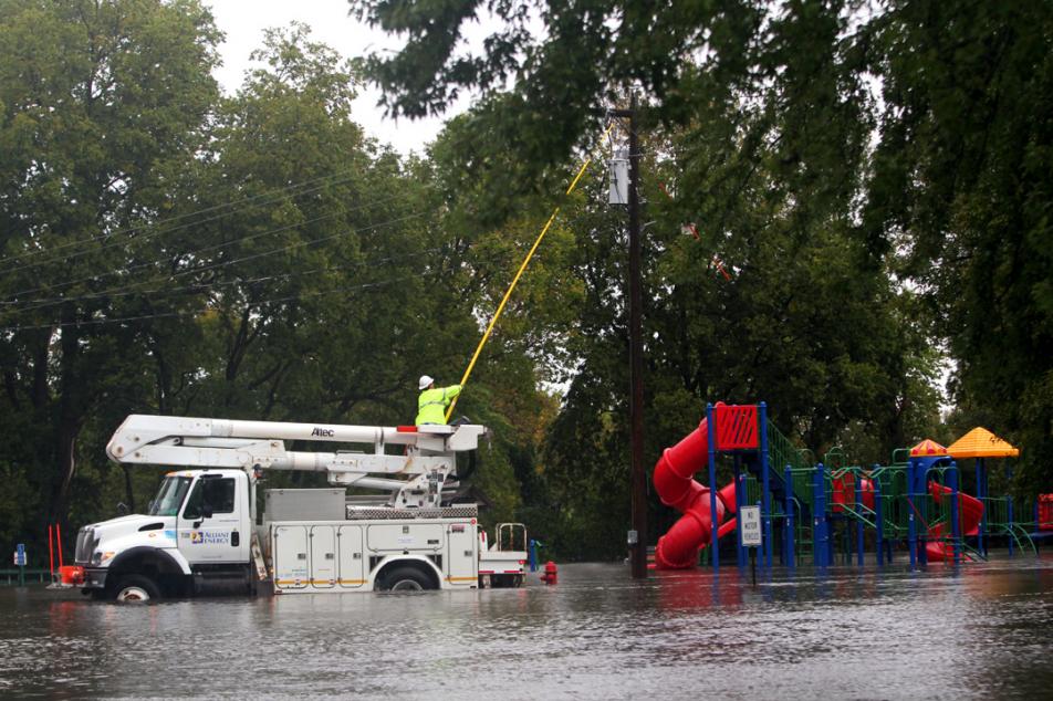 Flooding in Medford