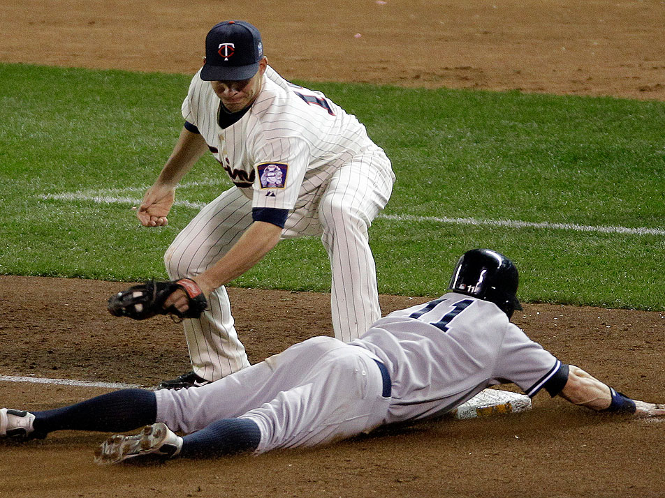 Danny Valencia, Brett Gardner