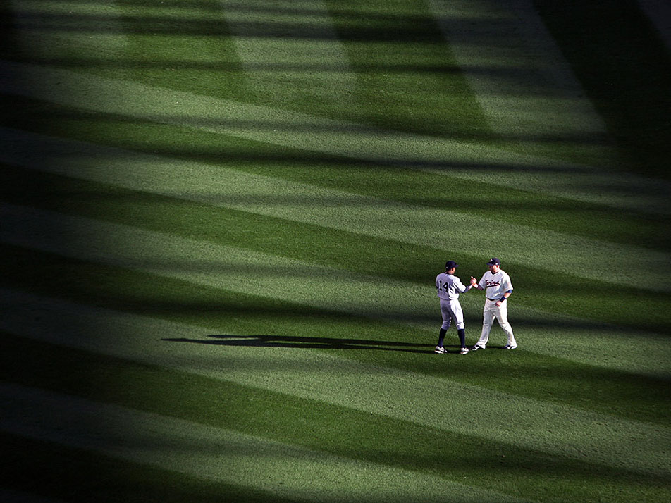Greeting before the game