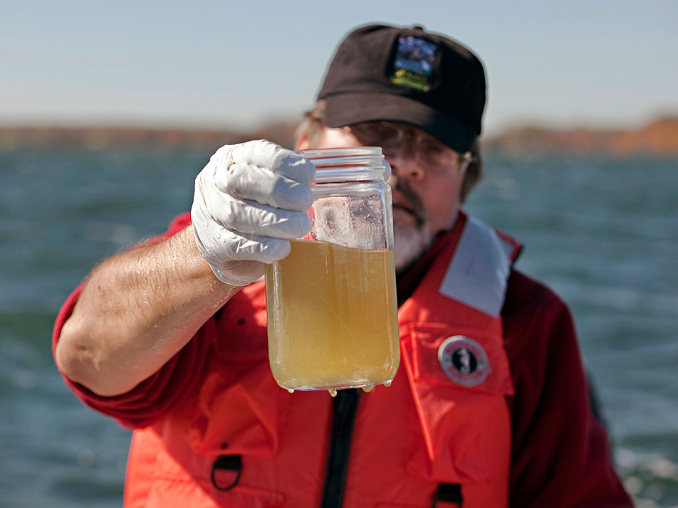 Hydrologist Richard Kiesling