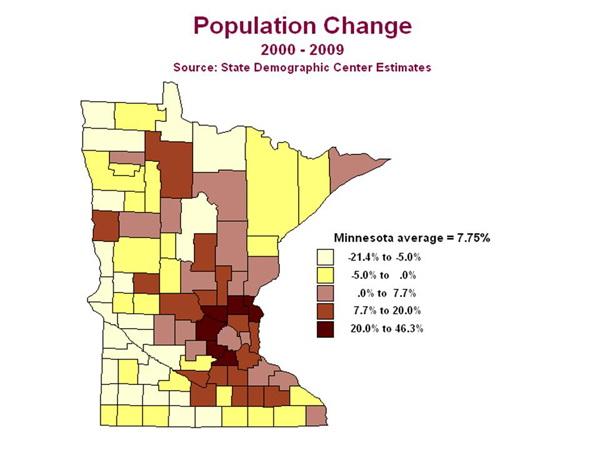 Population Of Minnesota