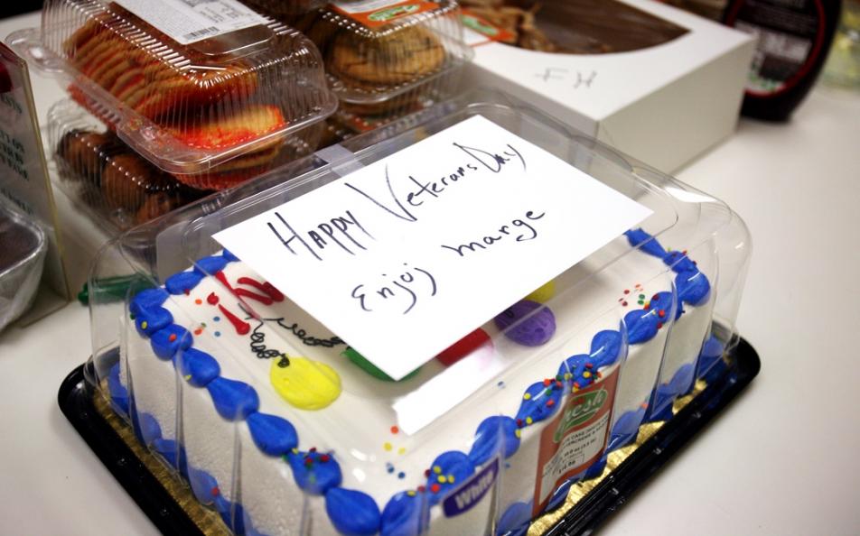 Cake for Veterans Day