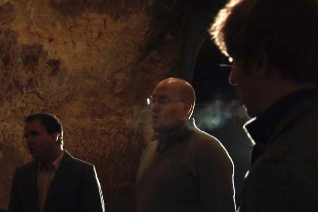 Cantus sings in the Wabasha Street Caves. Cantus sings in the Wabasha Street Caves.