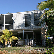 A Queen's Cove home is adapted onto stilts.