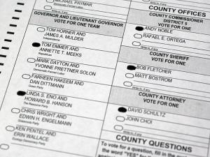 Challenged ballot