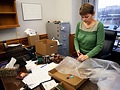 Packing belongings