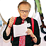Talk show host Larry King.