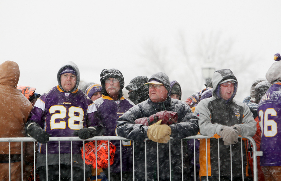 Waiting for the game