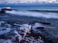 Lake Superior coast, Grand Marais in winter