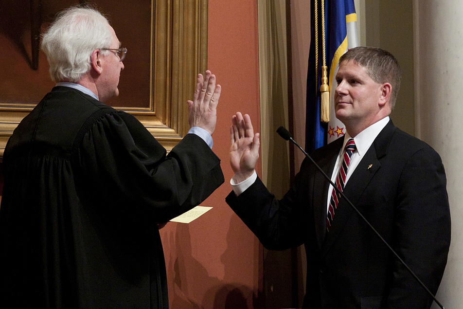 Zellers sworn in