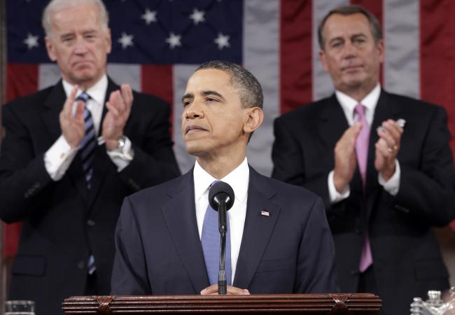 25, 2011, while delivering his State of the Union address