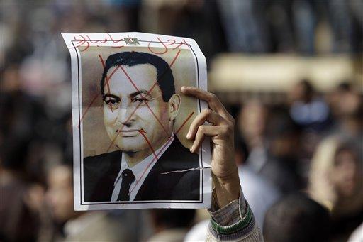 mubarak egypt protests