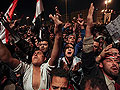 Protesters in Egypt