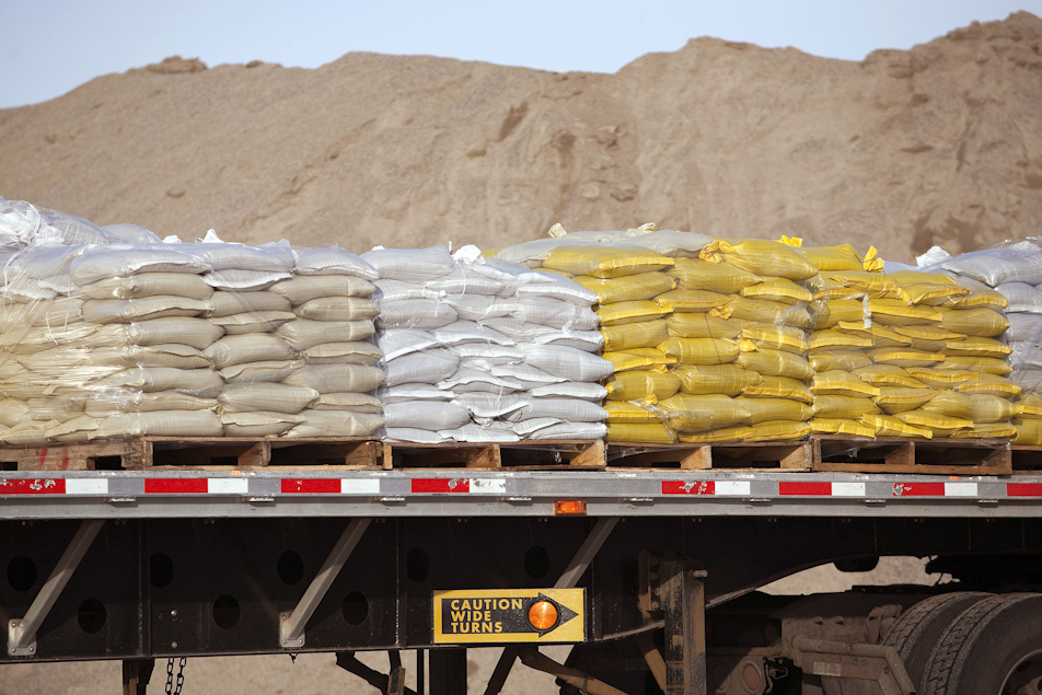 Pile of sand
