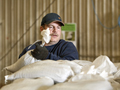 Stacking sandbags