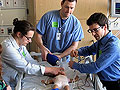 Mock nurse drill