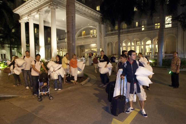 Tsunami Hit Honolulu