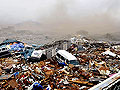 Quake debris
