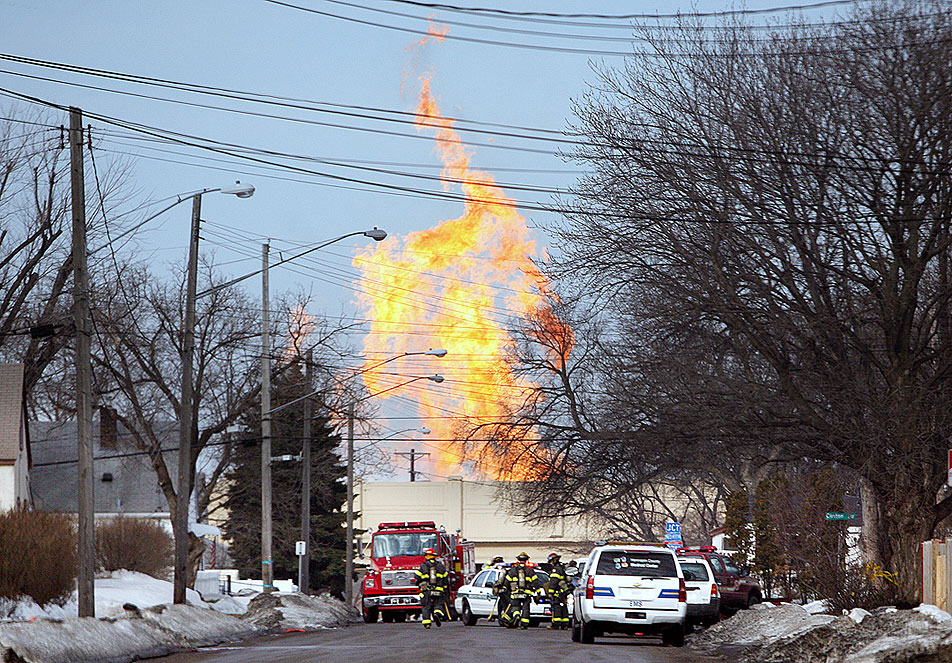 Fire in Minneapolis