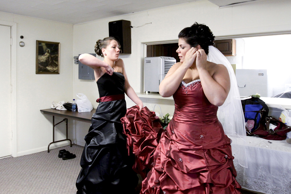 Bridal dressing room