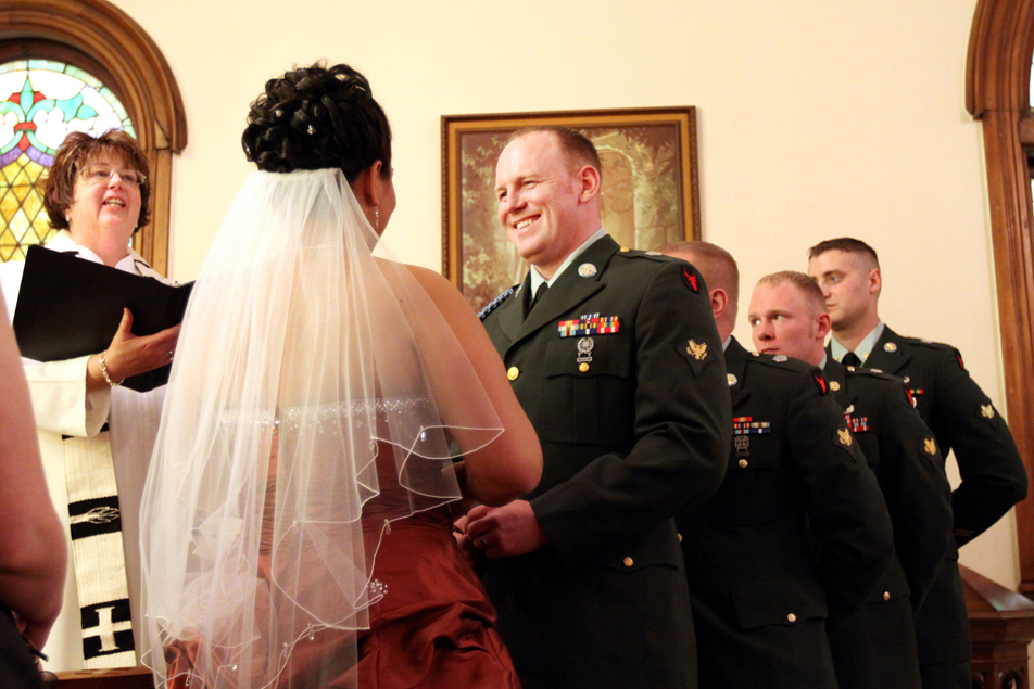Exchanging vows