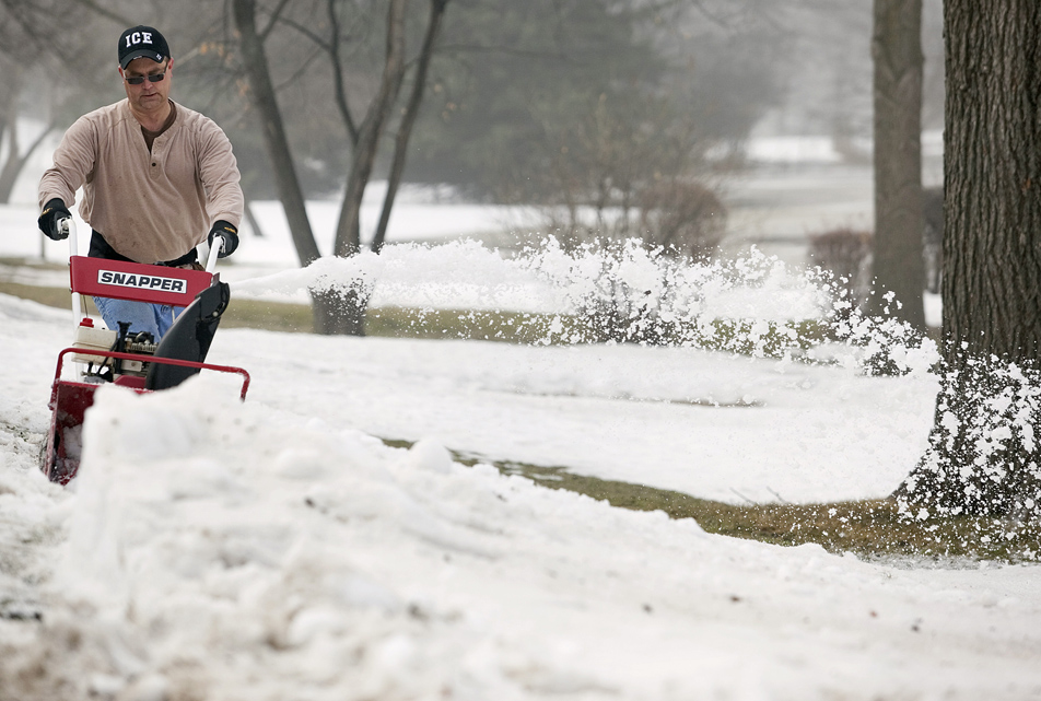 Clearing path for sandbags