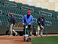 Infield edging