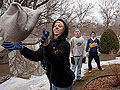 Sandbag line