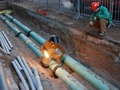 Water pipe relocation