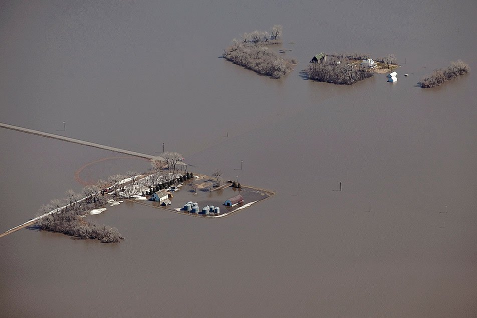 Flood aerial