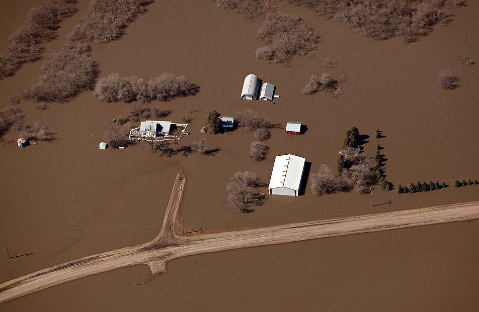 Flood aerial