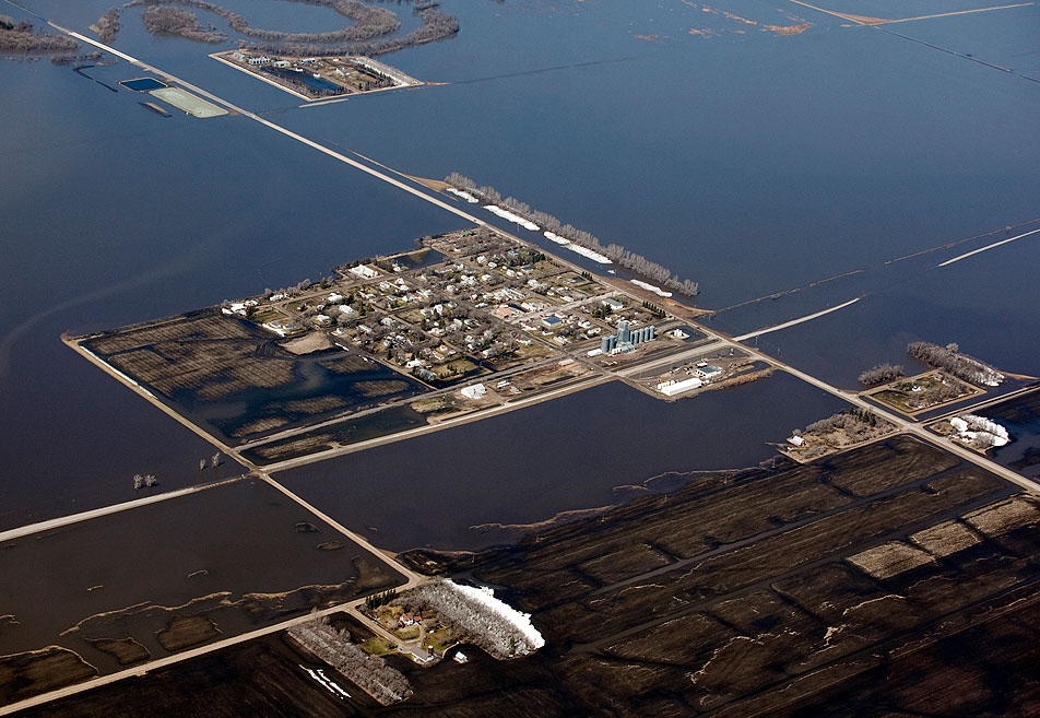 Flood aerial