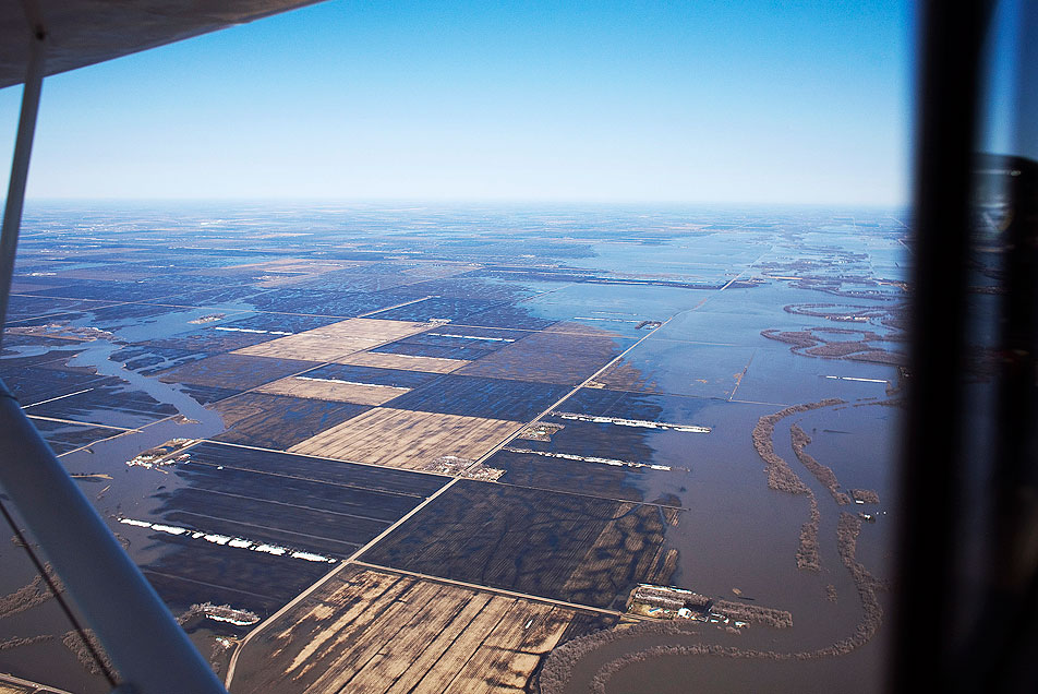 Flood aerial