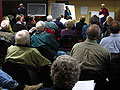 Meeting about sand fracking