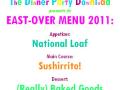 Easter menu