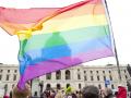 Gay rights rally