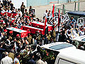 Coffins in Syria