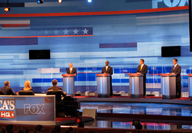 of the possible Republican fox gop debate. of the possible Republican
