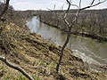 Erosion along the Blue Earth River