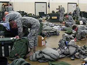Preparing to go in Rochester