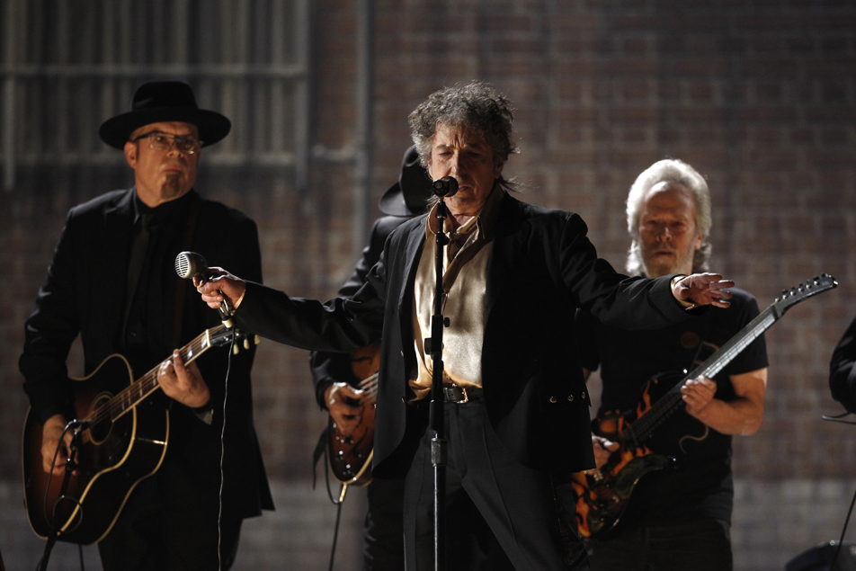 Bob Dylan at Grammys