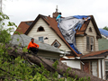 Tornado damage