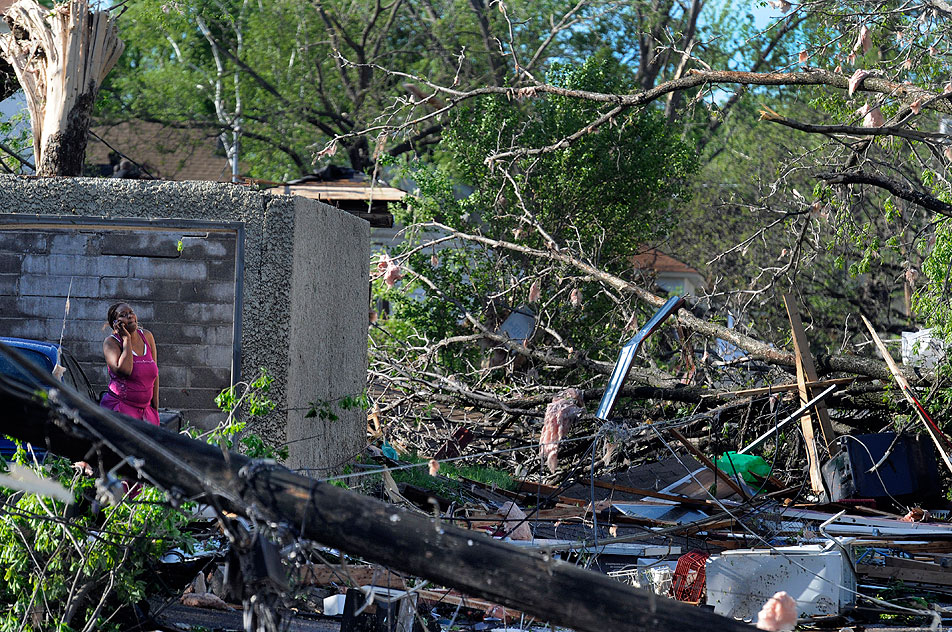 Tornado damage
