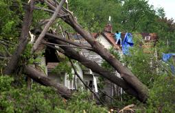 Tornado damage