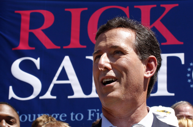 As Bachmann lags, Santorum surges in Iowa | Minnesota Public Radio ...