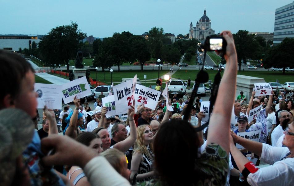 Vigil outside the Capitol