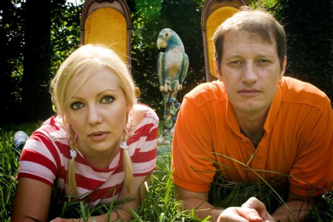 Indie folk duo The Rosebuds. Indie folk duo The Rosebuds.