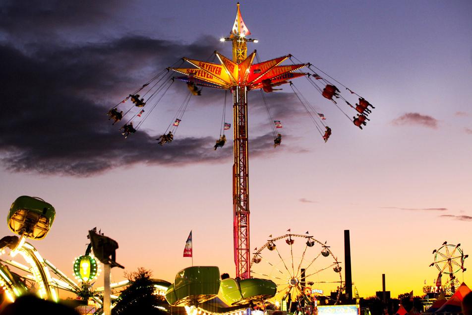 The mighty Midway at the state fair