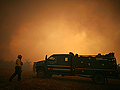 Crews battle Texas wildfires