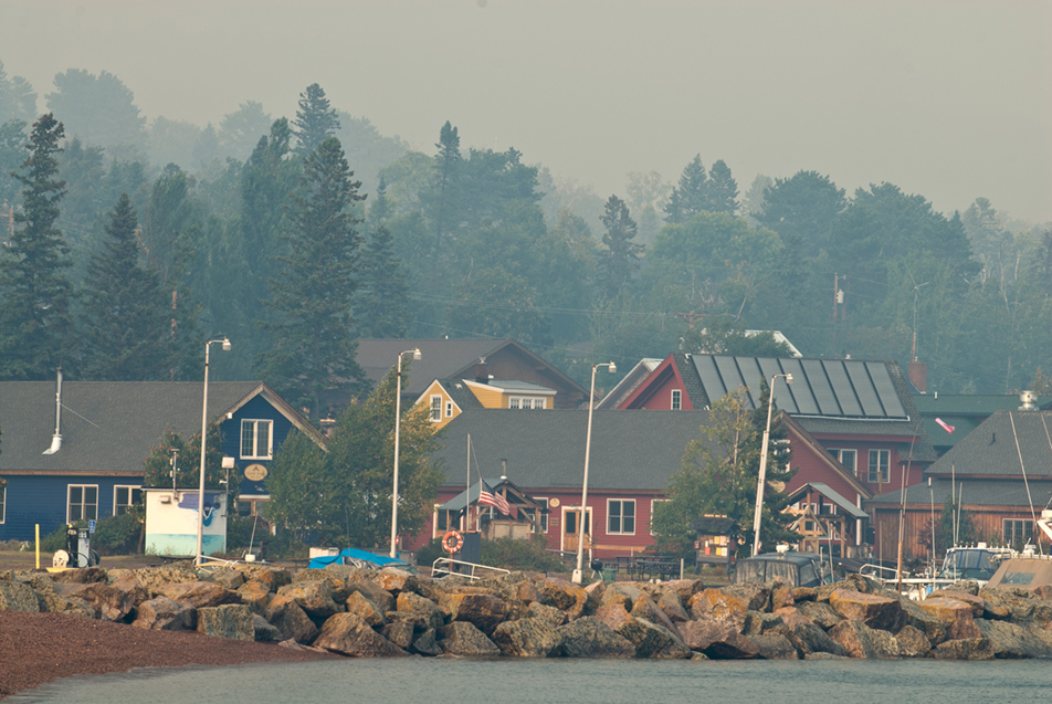 Grand Marais smoke